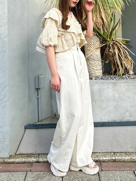 「大人シンプル」｜INGNI STORE(イングストア）さん（レディース・165cm）の春コーディネート