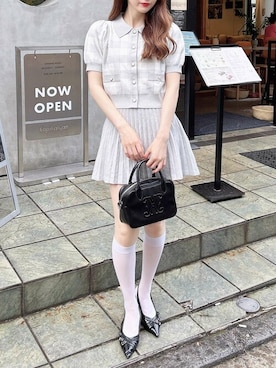 「セットアイテム」｜INGNI STORE(イングストア）さん（レディース・162cm）の夏コーディネート
