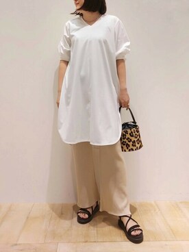 koeさん（レディース・160cm）の夏コーディネート