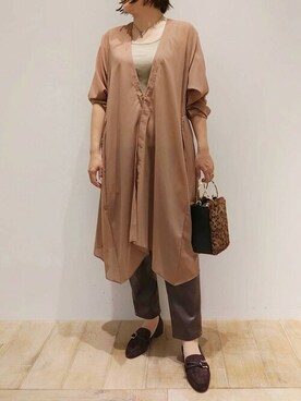 koeさん（レディース・160cm）の秋コーディネート