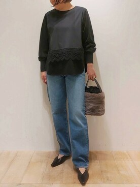 koeさん（レディース・160cm）の秋コーディネート