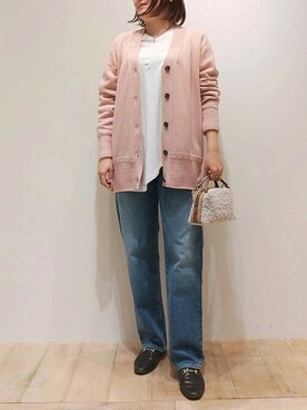 koeさん（レディース・160cm）の冬コーディネート