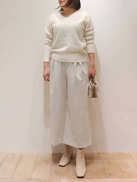 koeさん（レディース・160cm）の冬コーディネート