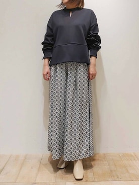 koeさん（レディース・160cm）の冬コーディネート