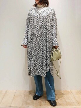 koeさん（レディース・160cm）の冬コーディネート