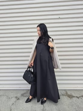 「le.coeur blanc（ルクールブラン）のアイテム」を使った、Akiさん（レディース・145cm）の春コーディネート