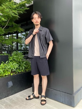 Takaya Yamaguchiさん（メンズ・176cm）の夏コーディネート