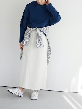 Online Storeさん（レディース・160cm）の冬コーディネート