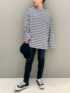 Online Storeさん（レディース・156cm）の冬コーディネート