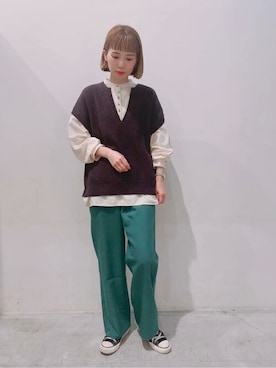 Online Storeさん(レディース・160cm)の春コーディネート