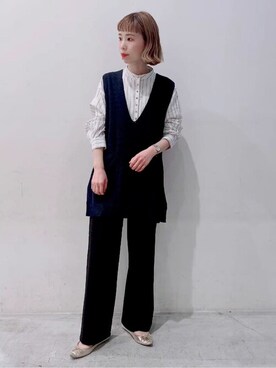 Online Storeさん（レディース・160cm）の春コーディネート