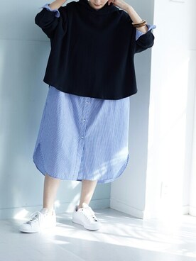 Online Storeさん（レディース・160cm）の春コーディネート