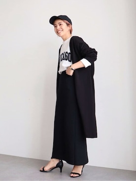 「SEVENDAYS=SUNDAY（セブンデイズサンデイ）のアイテム」を使った、Online Storeさん（レディース・154cm）の春コーディネート