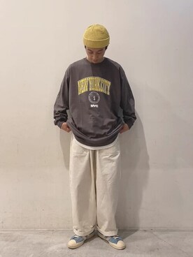 Online Storeさん（メンズ・176cm）の春コーディネート