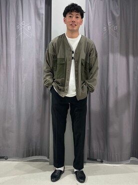 「SEVENDAYS=SUNDAY（セブンデイズサンデイ）のアイテム（トップス）」を使った、Online Storeさん（メンズ・171cm）の春コーディネート