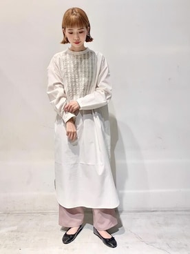 Online Storeさん（レディース・160cm）の春コーディネート