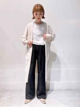 Online Storeさん（レディース・160cm）の春コーディネート