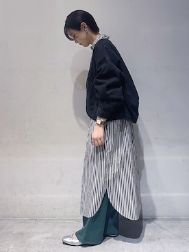 Online Storeさん（レディース・152cm）の春コーディネート