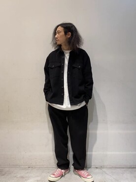 Online Storeさん（メンズ・176cm）の春コーディネート