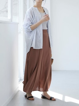 Online Storeさん（レディース・160cm）の春コーディネート