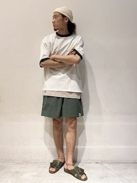 「COBMASTER（コブマスター）のアイテム」を使った、Online Storeさん（メンズ・176cm）の春コーディネート