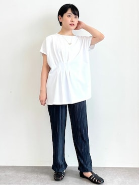 Online Storeさん(レディース・154cm)の春コーディネート