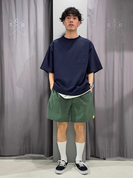 「COBMASTER（コブマスター）のアイテム」を使った、Online Storeさん（メンズ・171cm）の春コーディネート