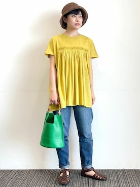 Online Storeさん(レディース・154cm)の春コーディネート