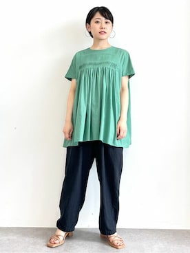 Online Storeさん(レディース・154cm)の春コーディネート