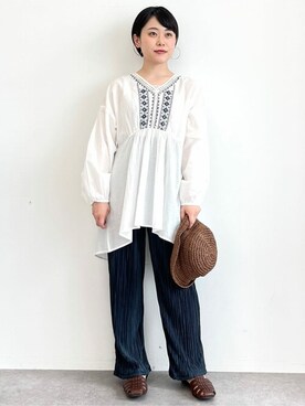 Online Storeさん(レディース・154cm)の春コーディネート