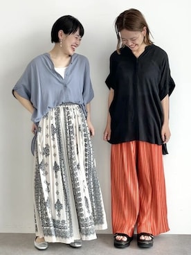 Online Storeさん(レディース・154cm)の夏コーディネート