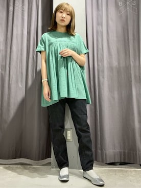 Online Storeさん（レディース・154cm）の夏コーディネート