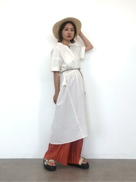 Online Storeさん（レディース・158cm）の夏コーディネート
