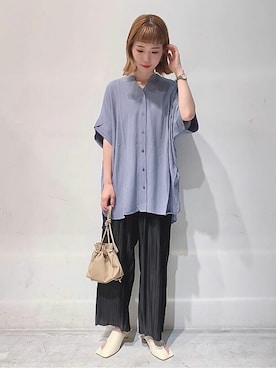 Online Storeさん（レディース・160cm）の夏コーディネート