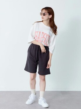 Online Storeさん（レディース・156cm）の夏コーディネート