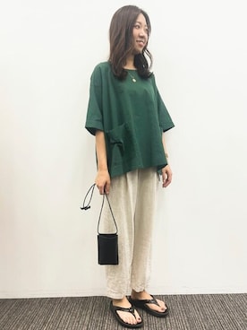 Online Storeさん（レディース・167cm）の夏コーディネート