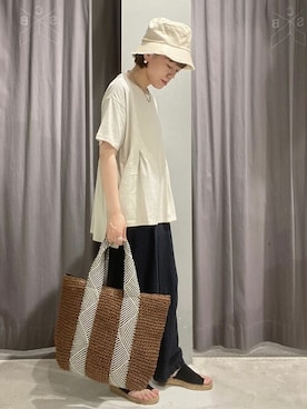 Online Storeさん（レディース・153cm）の夏コーディネート