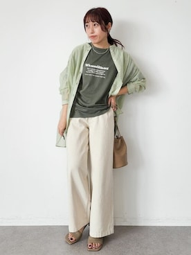 Online Storeさん（レディース・151cm）の夏コーディネート