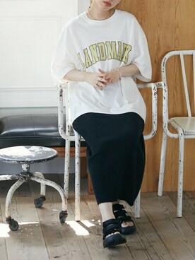 Online Storeさん（レディース・167cm）の夏コーディネート