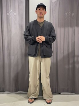 Online Storeさん（メンズ・171cm）の夏コーディネート