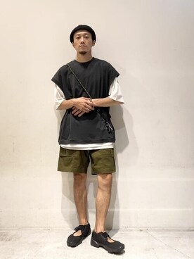Online Storeさん（メンズ・176cm）の夏コーディネート