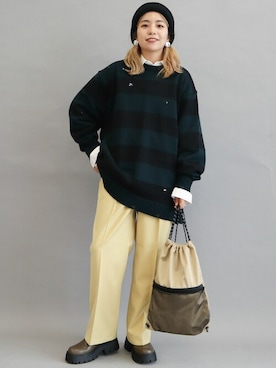 Online Storeさん（レディース・154cm）の秋コーディネート