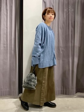 Online Storeさん（レディース・153cm）の秋コーディネート