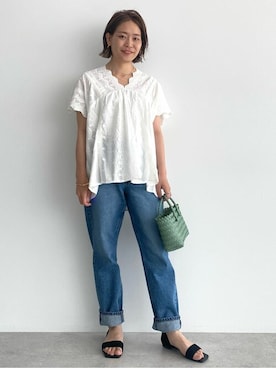 Online Storeさん(レディース・158cm)の春コーディネート