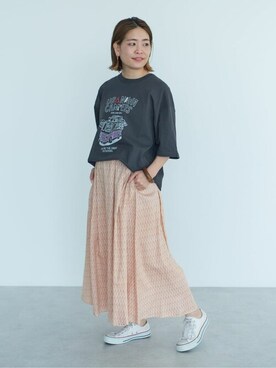 Online Storeさん（レディース・160cm）の春コーディネート
