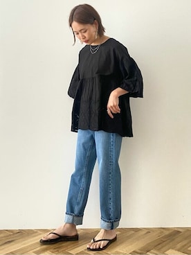Online Storeさん（レディース・160cm）の春コーディネート