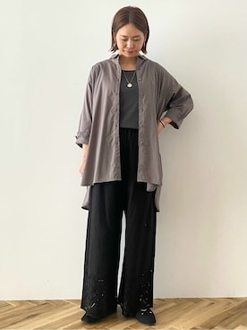 Online Storeさん（レディース・160cm）の春コーディネート