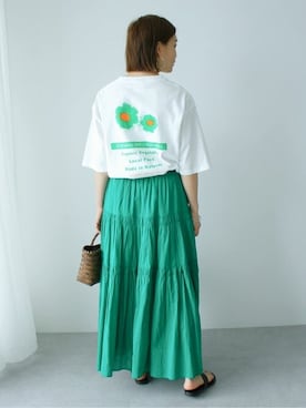 Online Storeさん（レディース・160cm）の春コーディネート