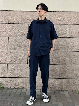 Online Storeさん（メンズ・176cm）の春コーディネート