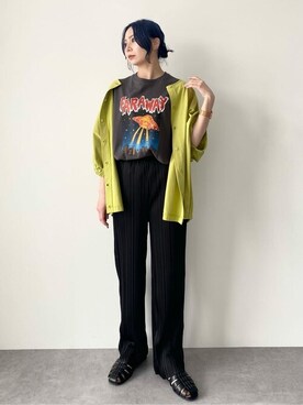 Online Storeさん（レディース・154cm）の春コーディネート